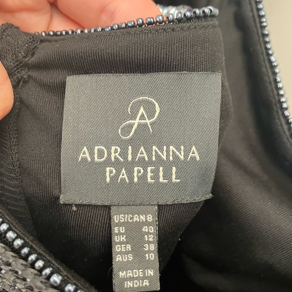 Adrianna Papell Beaded Gown - Picture 6 of 8